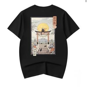 NIEPCE White YET011 TORI CAT TEE Men’s Size Medium